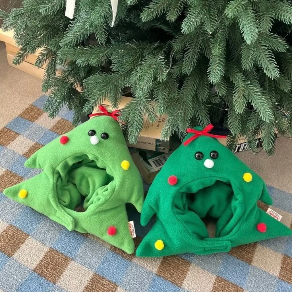 即納［tak!tak!tak!tak!］Christmas tree cap （帽子単品）