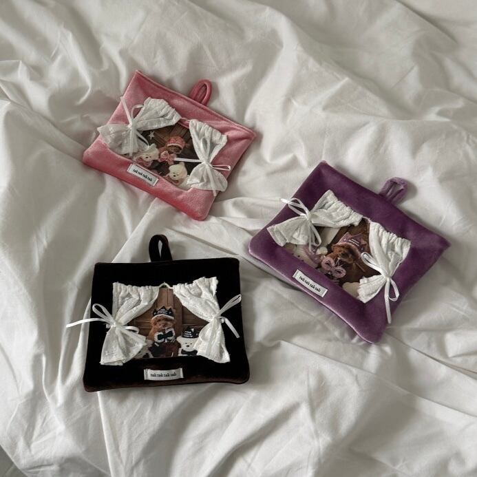 特典写真サービス［tak!tak!tak!tak!］LUNA BELL CURTAIN PHOTO FRAME   ( 3color )