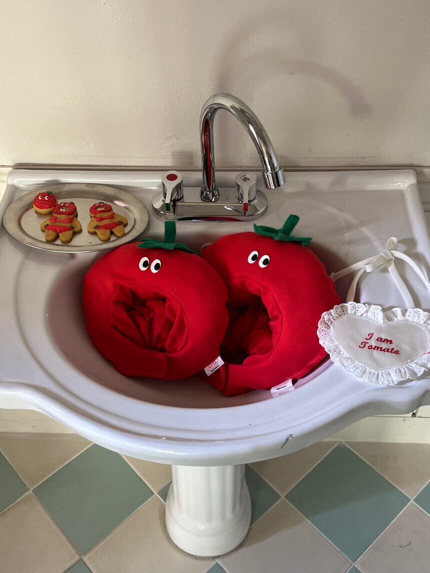 予約［tak!tak!tak!tak!］tomato hat （帽子単品）