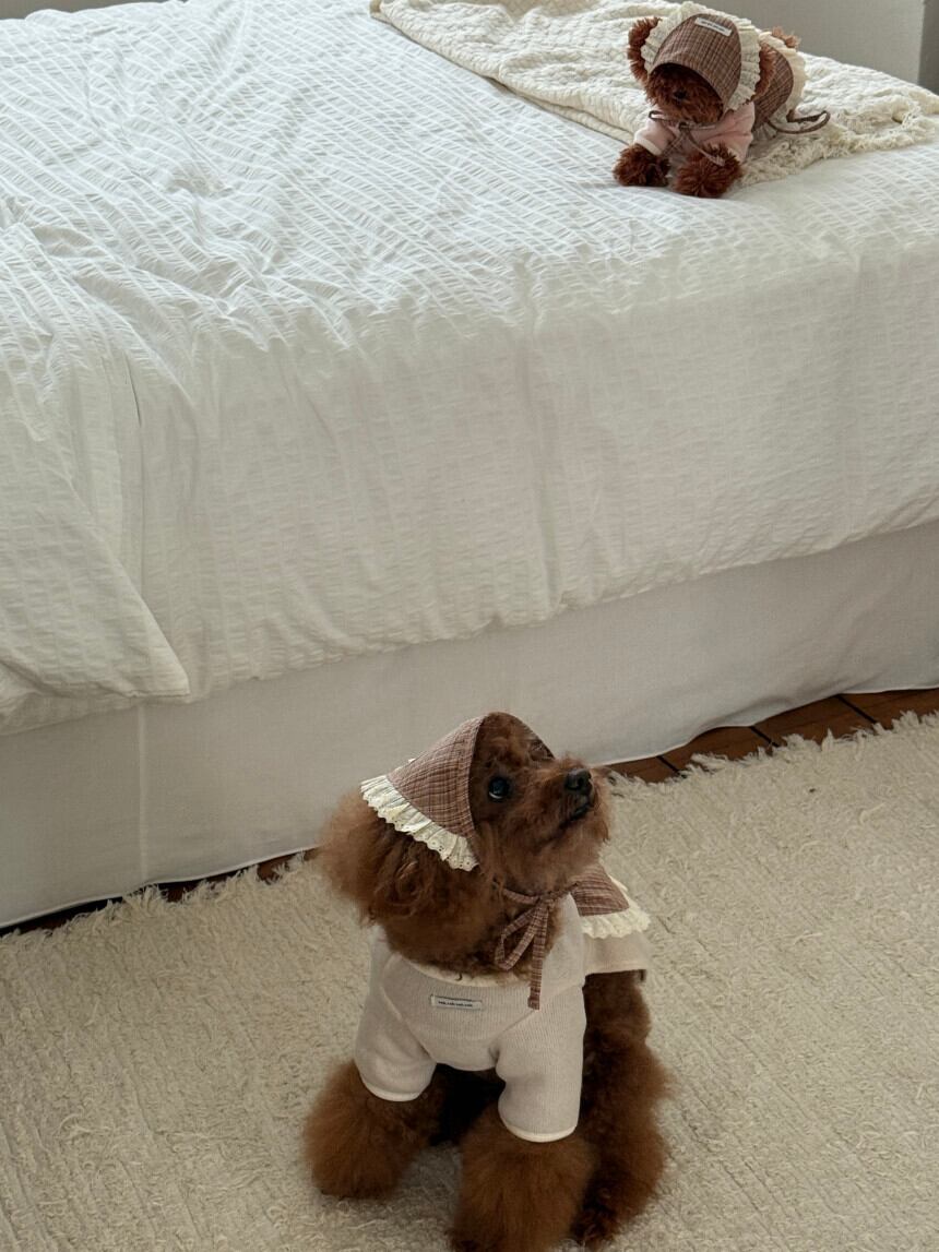 トップスタイプ［tak!tak!tak!tak!］Fluffy Knit Series Fluffy Knit Raised T shirt
