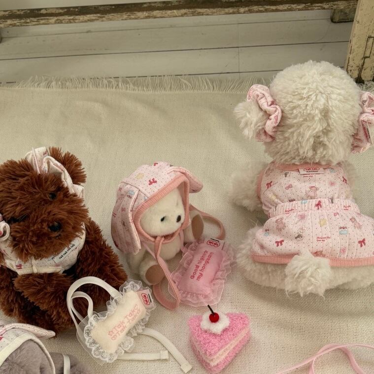 予約［tak!tak!tak!tak!］milk pink eyelet dress