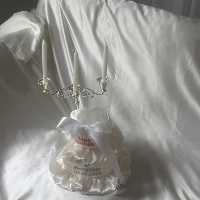 ネーム入り［tak!tak!tak!tak!］FABRIC CAKE OBJET