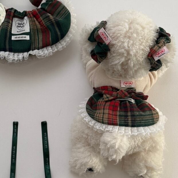 予約［tak!tak!tak!tak!］winter tartan check skirt