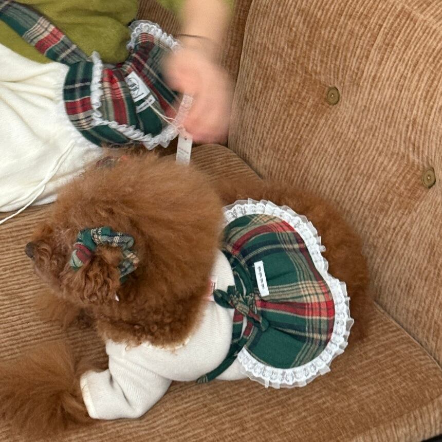 予約［tak!tak!tak!tak!］winter tartan check skirt