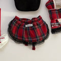 予約［tak!tak!tak!tak!］winter tartan check skirt