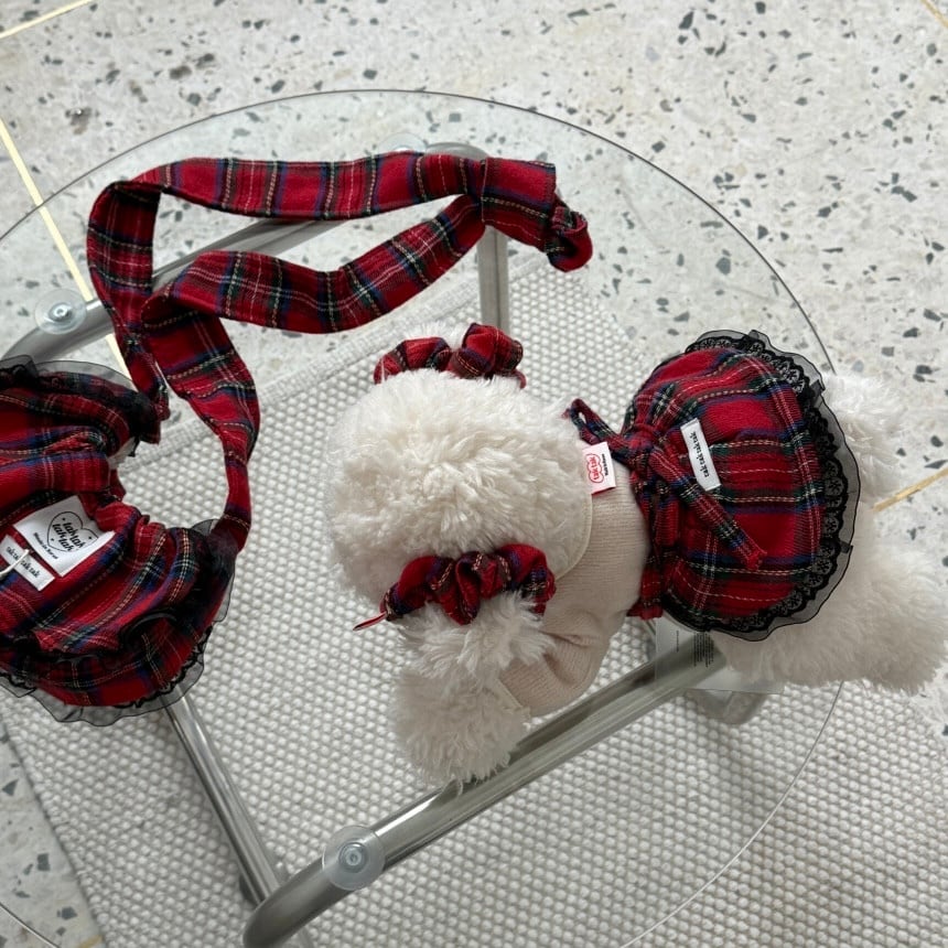 予約［tak!tak!tak!tak!］winter tartan check skirt