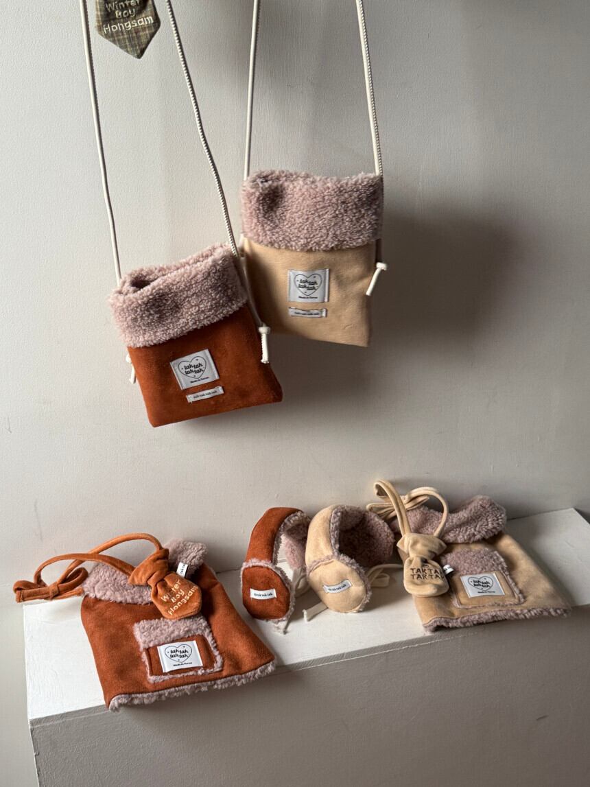 ［tak!tak!tak!tak!］Snuggle Suede Series 飼い主様用BAG