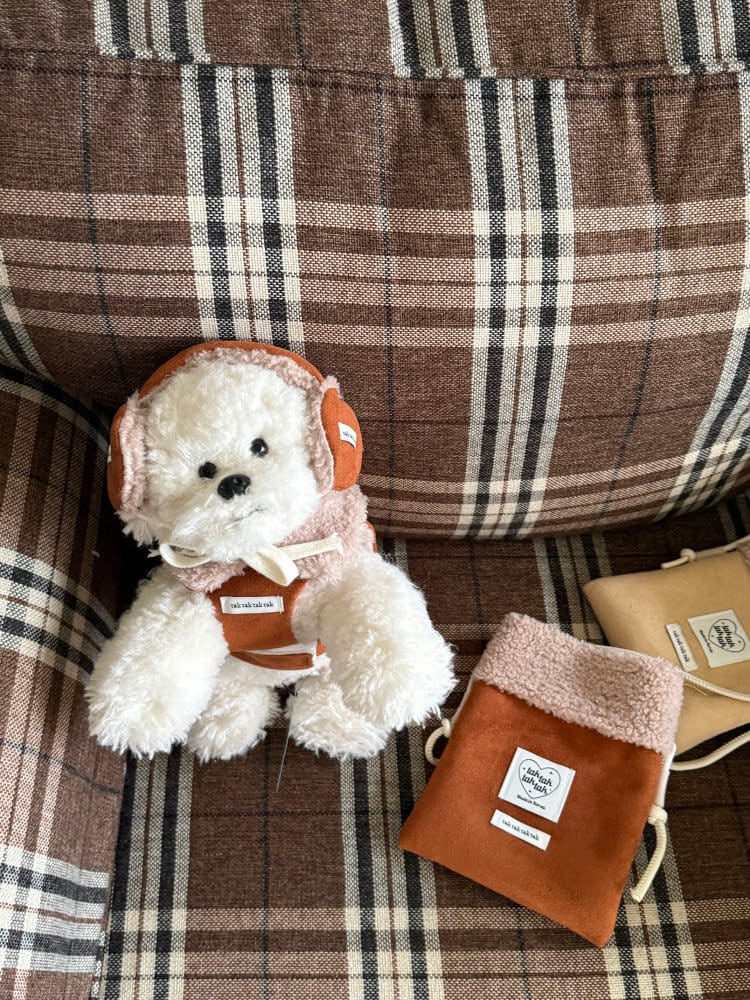 即納［tak!tak!tak!tak!］Snuggle Suede Series 飼い主様用BAG