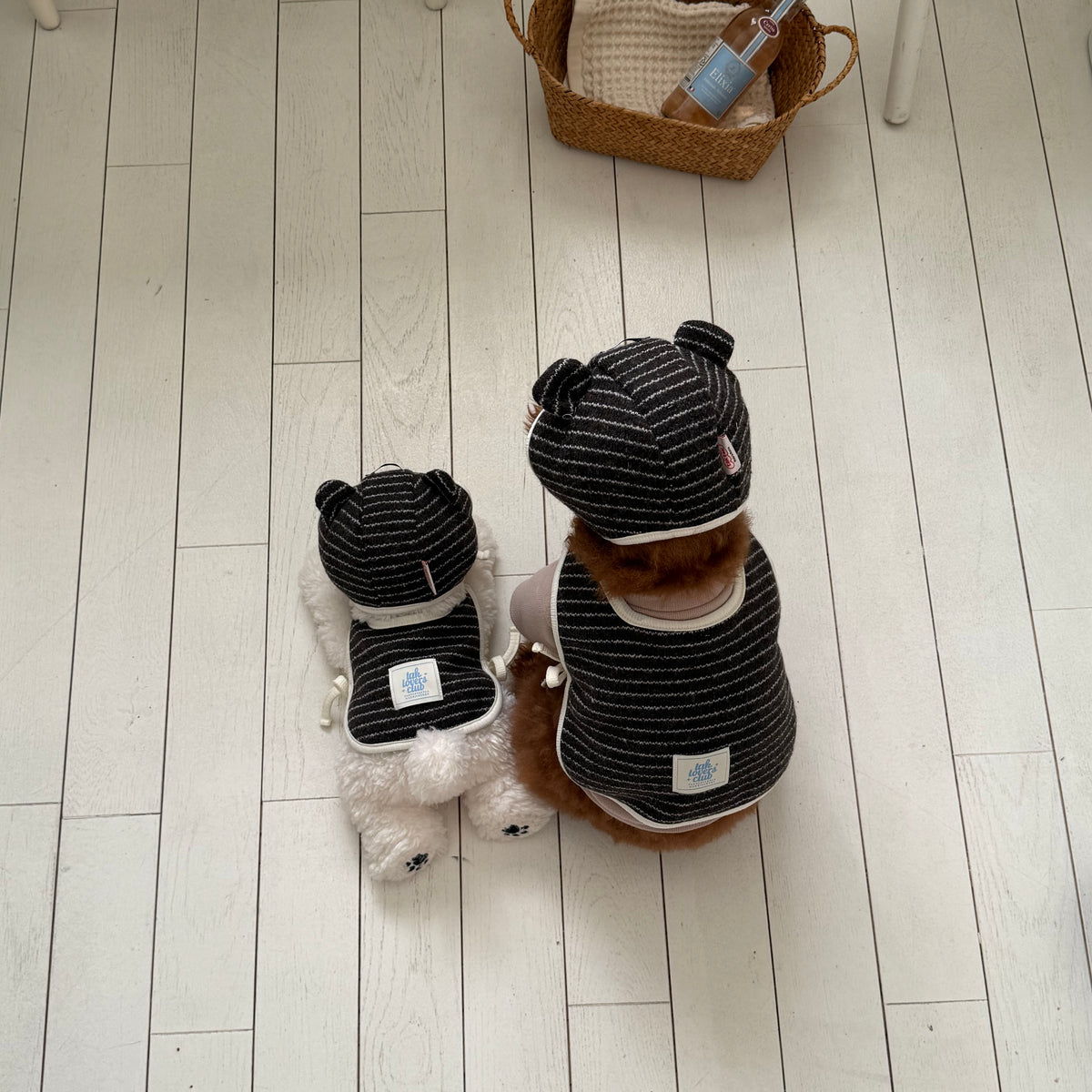 予約［tak!tak!tak!tak!］melt knit bear bonnet