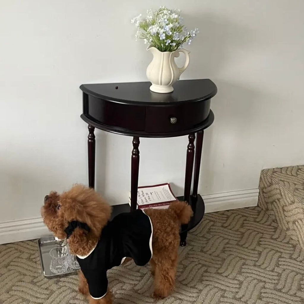 袖ありワンピース［tak!tak!tak!tak!］ puppy fluffy one-piece