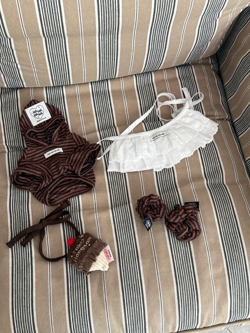 ［tak!tak!tak!tak!］Haze Stripe シュシュ