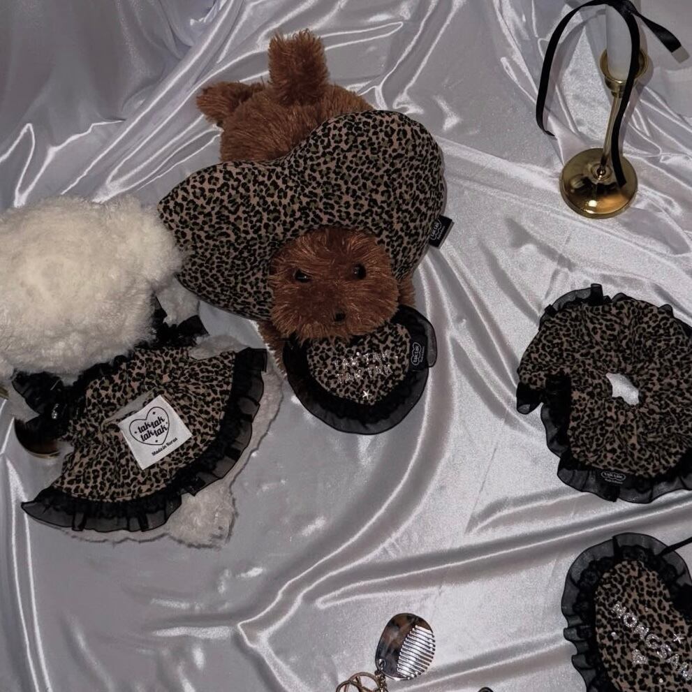 予約［tak!tak!tak!tak!］Love&Wild Leopard Series (Heart Hat) （帽子単品）