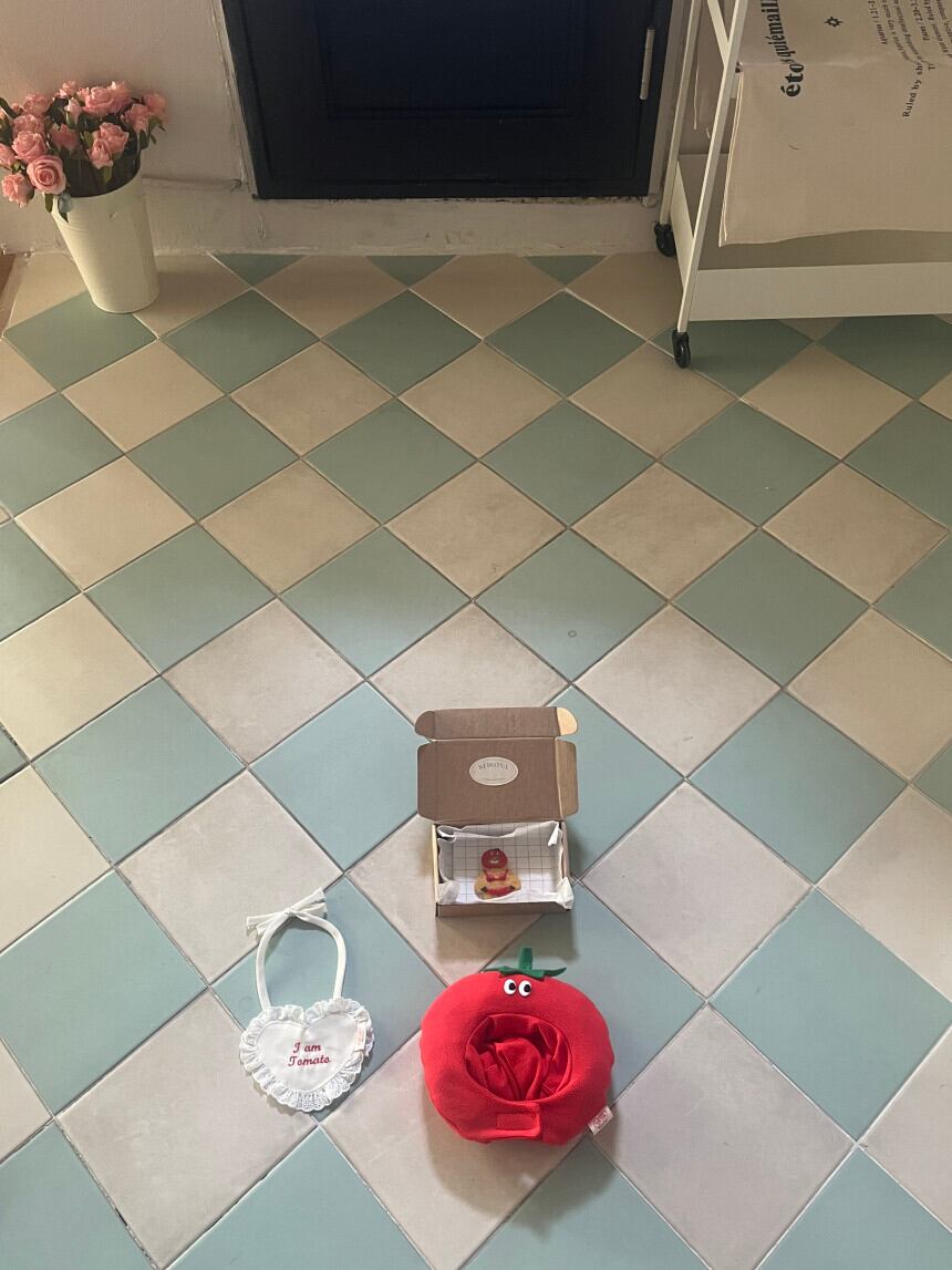 予約［tak!tak!tak!tak!］tomato hat （帽子単品）