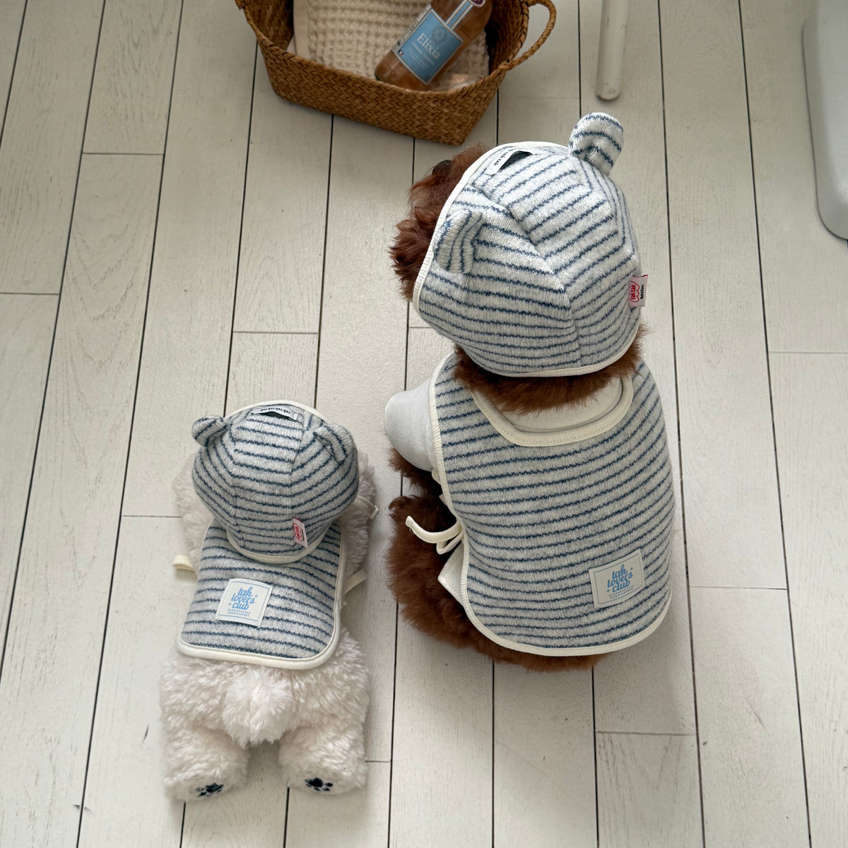 予約［tak!tak!tak!tak!］melt knit bear bonnet