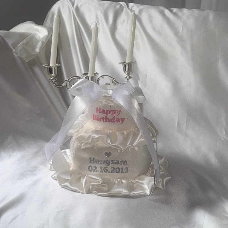 ネーム入り［tak!tak!tak!tak!］FABRIC CAKE OBJET