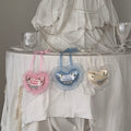 特典付き*ネーム入り［tak!tak!tak!tak!］Oh,Rosy Series Satin Cushion Heart Bib