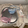 即納［tak!tak!tak!tak!］Oh,Rosy Series (Satin Mini Bag)