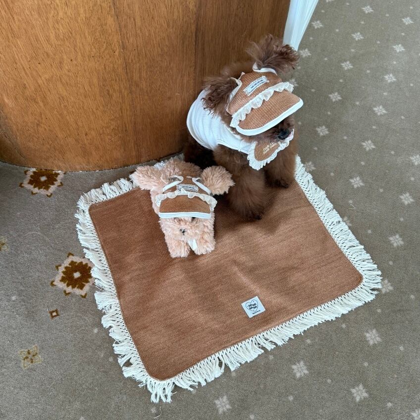 予約［tak!tak!tak!tak!］ Butter Rattan Mat (Non-slip)