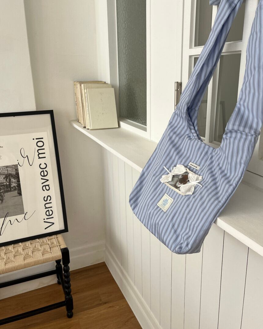 ［tak!tak!tak!tak!］Vintage Stripe Dress（blue）