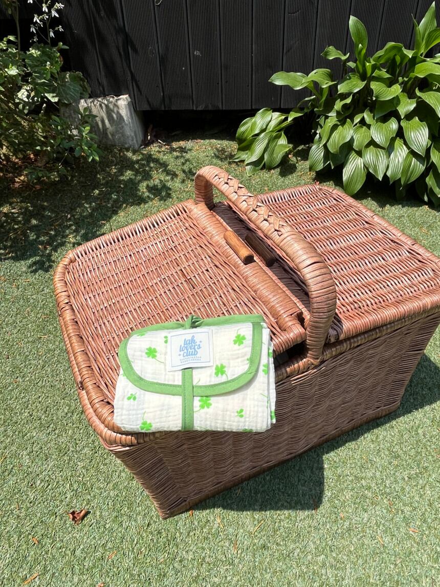 予約［tak!tak!tak!tak!］Clover blanket（ブランケット）