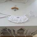 特典付き*［tak!tak!tak!tak!］Creamy Frill layered Skirt