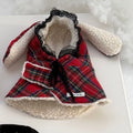 予約［tak!tak!tak!tak!］winter tartan check balaclava