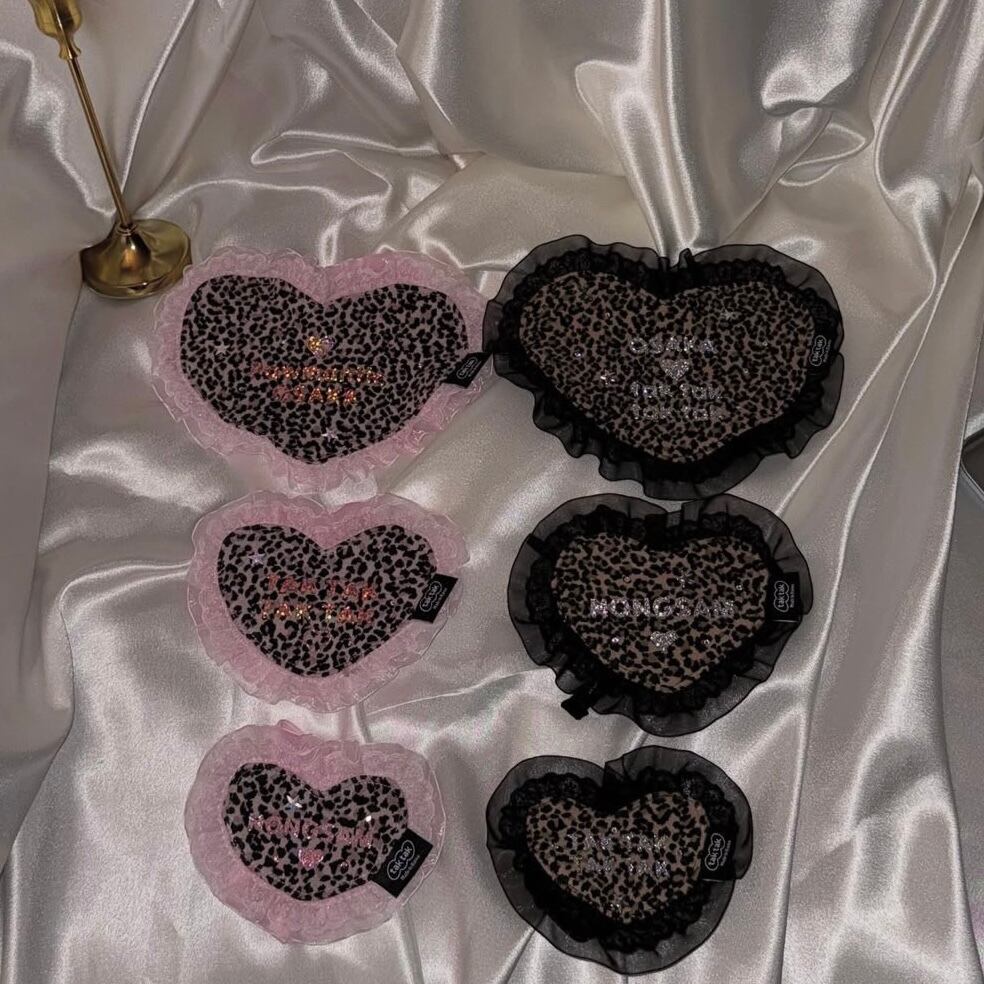 ネーム刺繍［tak!tak!tak!tak!］heart bib （スタイ単品）