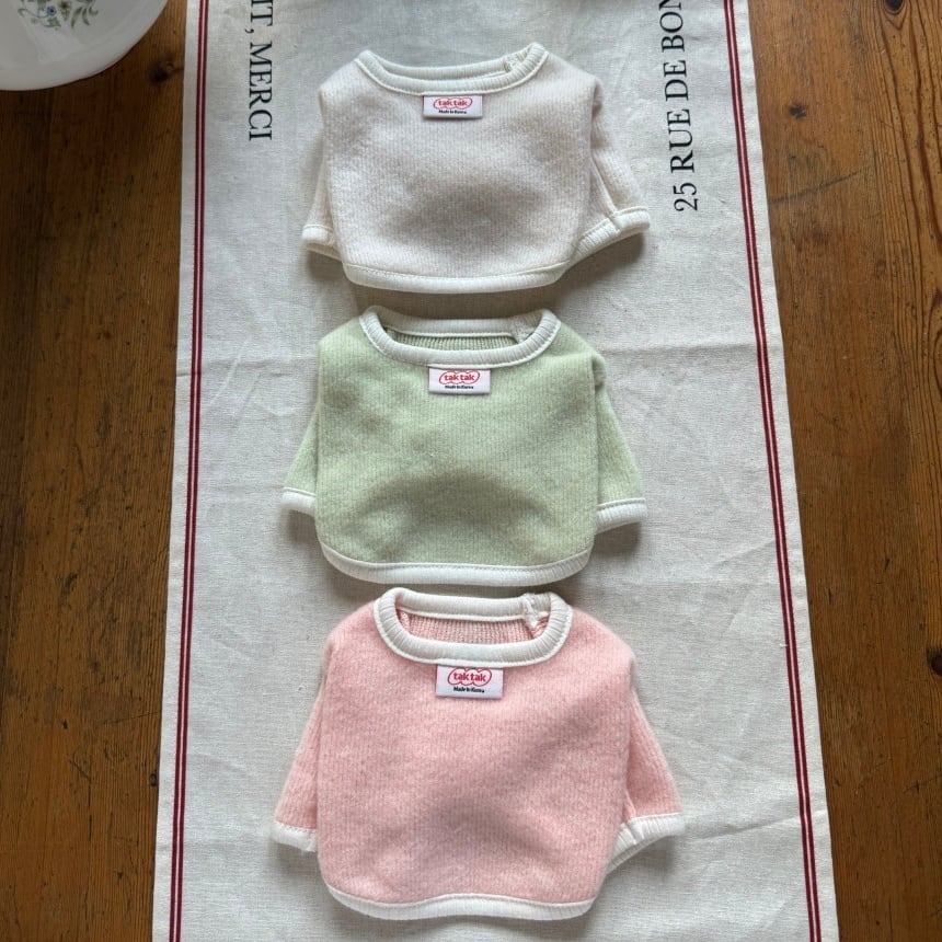 即納/トップスタイプ［tak!tak!tak!tak!］Fluffy Knit Series Fluffy Knit Raised T shirt