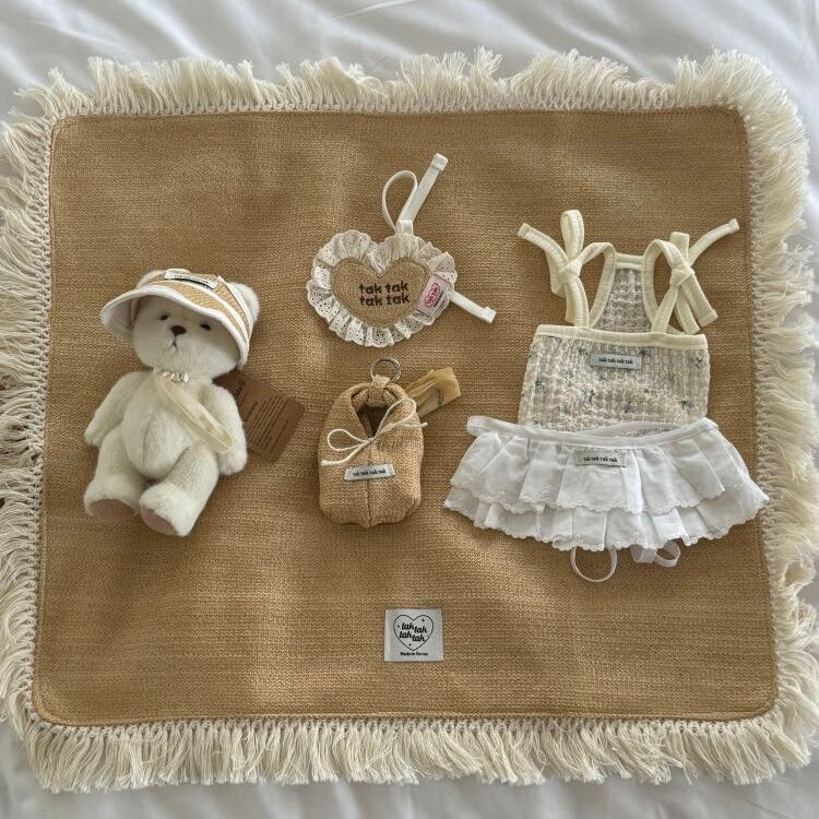 予約［tak!tak!tak!tak!］ Butter Rattan Mat (Non-slip)