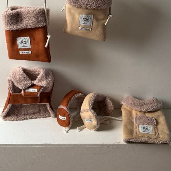 ［tak!tak!tak!tak!］Snuggle Suede Series 飼い主様用BAG