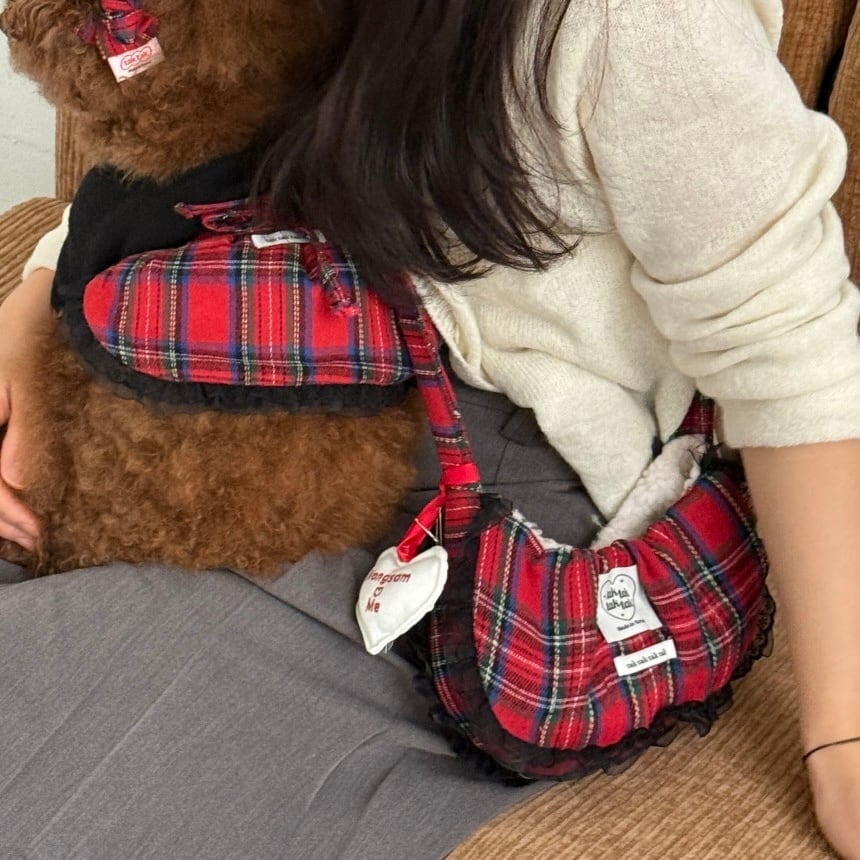 予約［tak!tak!tak!tak!］winter tartan check bag ( 保護者用 )