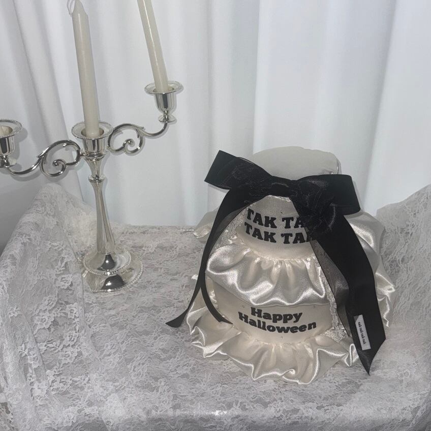 ネーム入り［tak!tak!tak!tak!］FABRIC CAKE OBJET