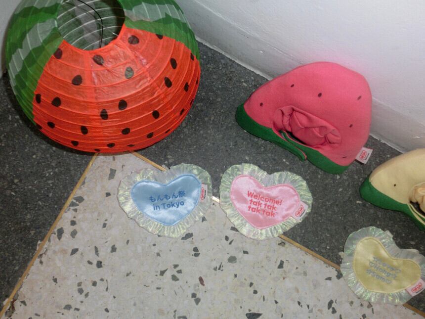 即納［tak!tak!tak!tak!］Water melon cap （帽子単品）